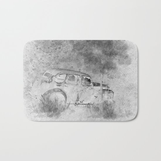 Parked and forgotten Bath Mat