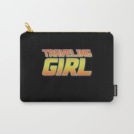 Traveling hobby girl mom gift. Perfect present for mother dad friend him or her  Carry-All Pouch