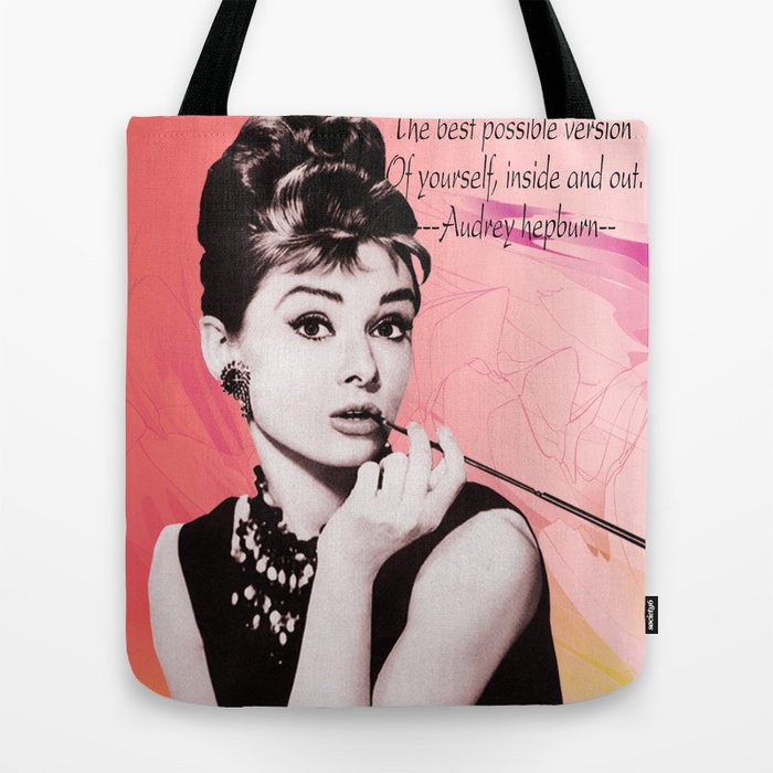 Designer Shopping Bags, Audrey Hepburn Gift idea!