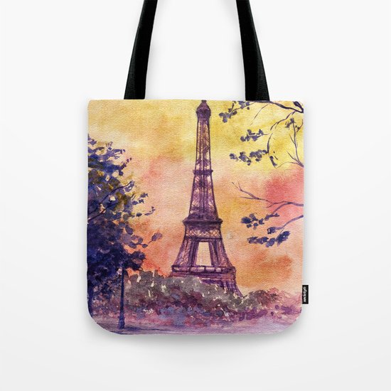 Paris Tote Bag