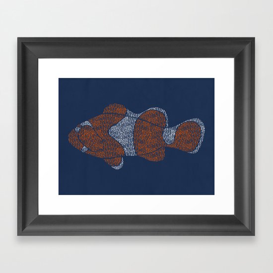Clownfish Framed Art Print
