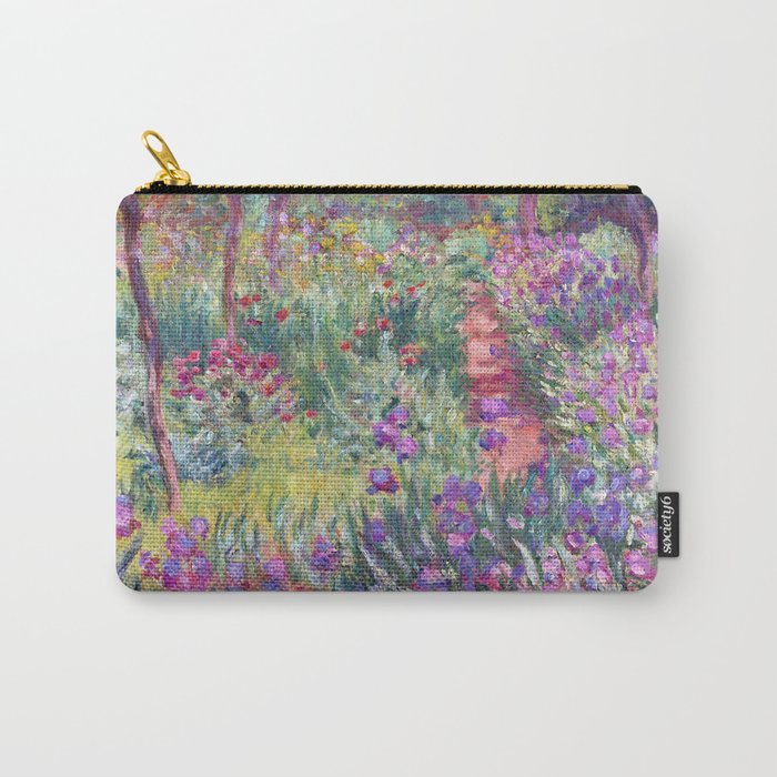 The Artist’s Garden in Giverny by Claude Monet Carry-All Pouch