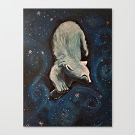 Polar Bear Dream Canvas Print