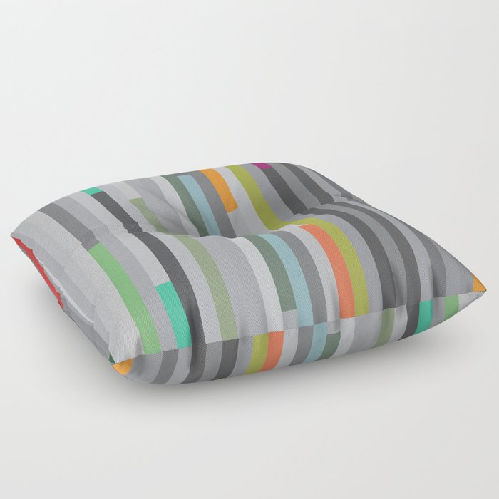 Mod Stripes — Moody Floor Pillow