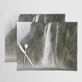 Torrent (Waterfalls in Milford Sound New Zealand)  Placemat