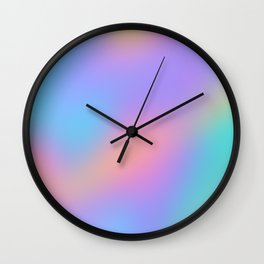 Gorgeous Soft Gradient Wall Clock
