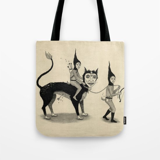 The Capture of the Beast Tote Bag