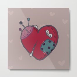 The Value of a Heart Metal Print