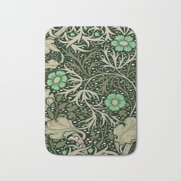 William Morris floral Bath Mat