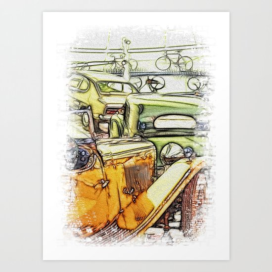 Nose to Tail Art Print