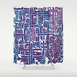 Inner Seed Structures  Shower Curtain