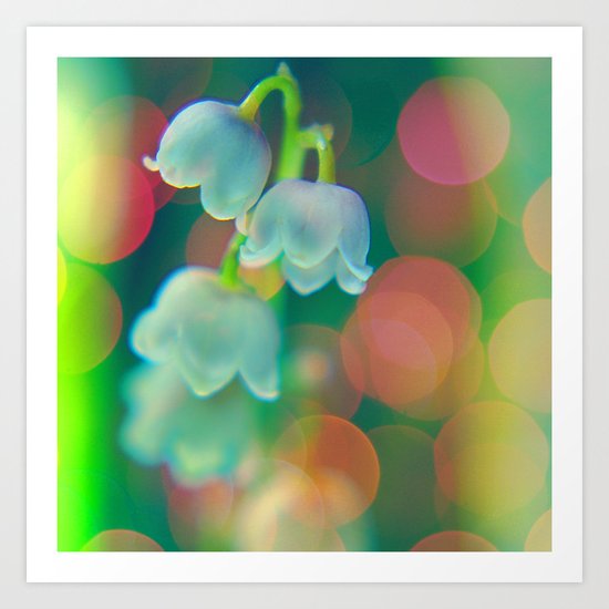 lilly of the valley Art Print