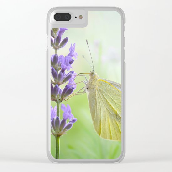 Butterfly 47 Clear iPhone Case