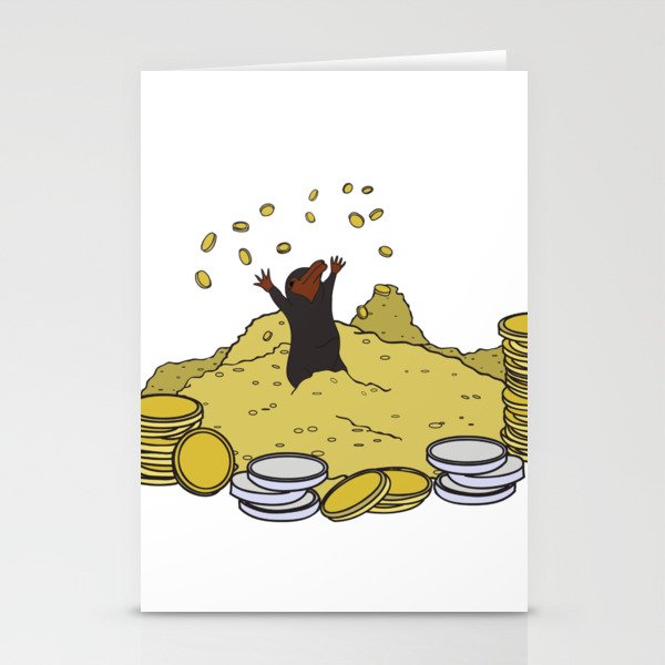 Happy As A Niffler! Stationery Cards