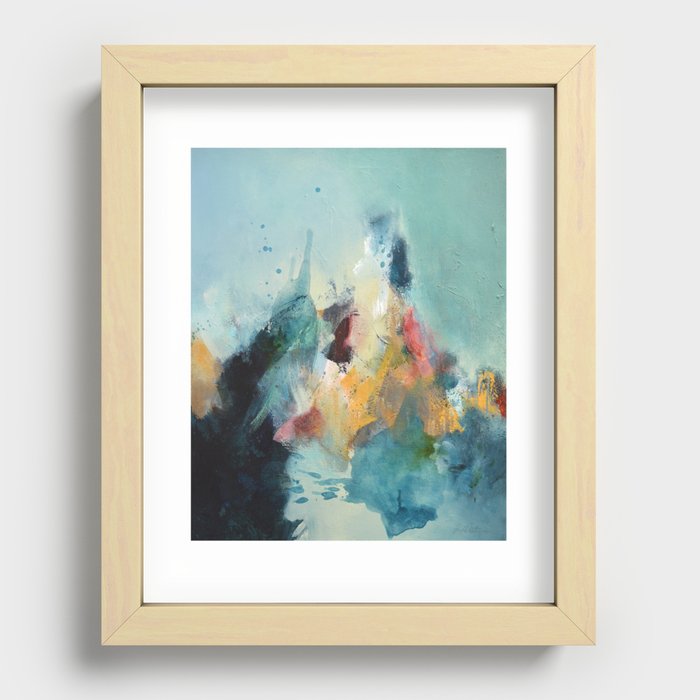 In The Wait Recessed Framed Print