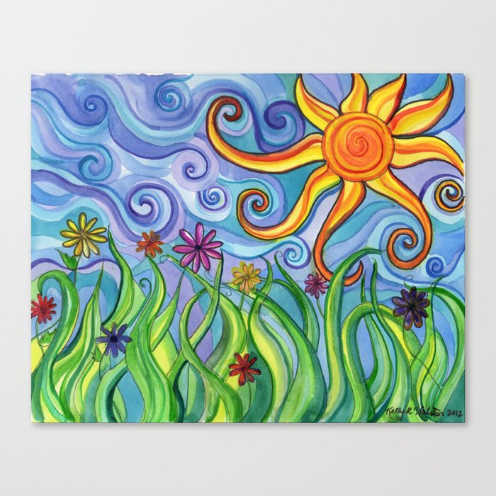 Sunny Skies Canvas Print