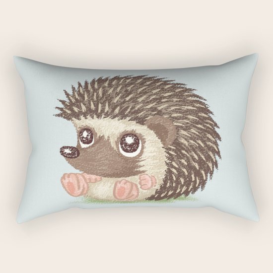 Hedgehog Rectangular Pillow