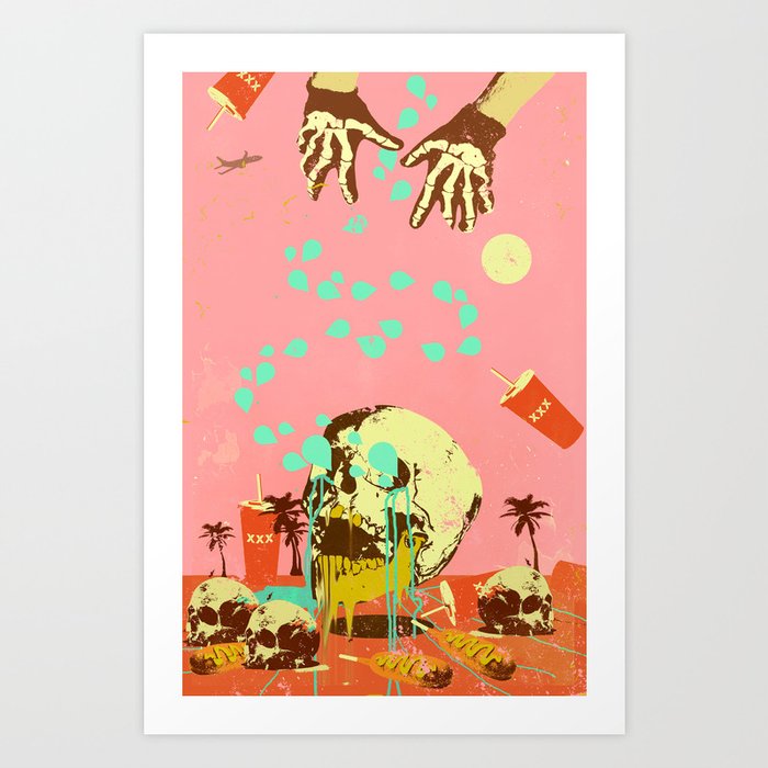 SUMMER SEANCE Art Print