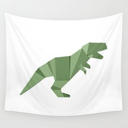 Origami T-Rex Wall Tapestry