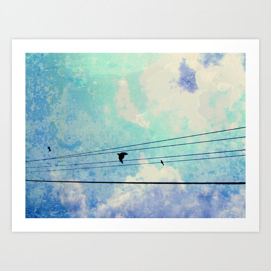 "Free as a Bird" Art Print