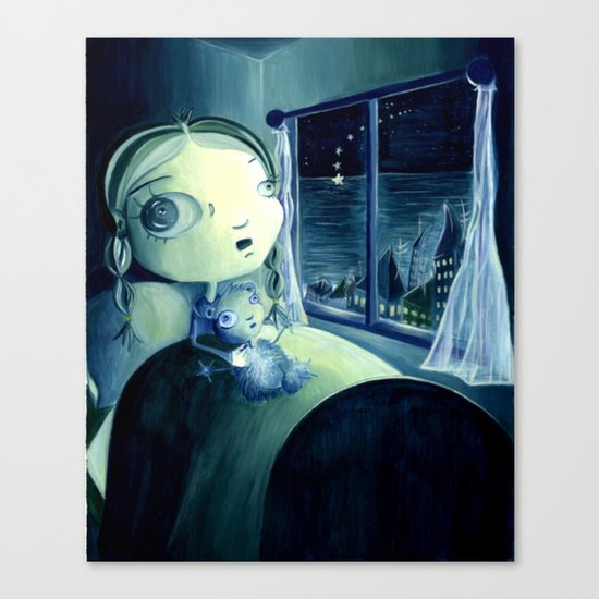 Shooting star Canvas Print