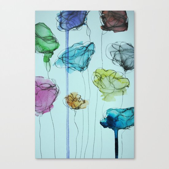flowers Canvas Print