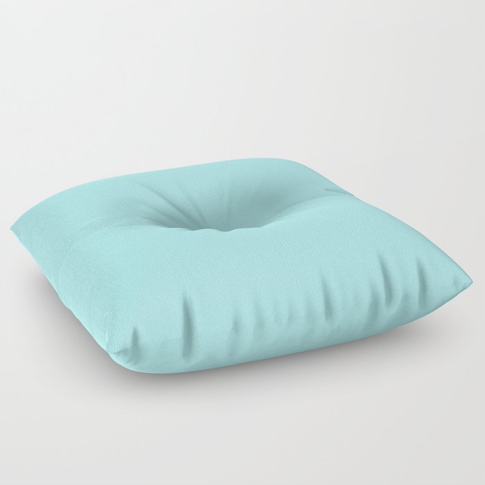 Blizzarding Blue Floor Pillow