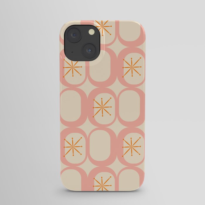 50s Mid Century Modern Pattern iPhone Case