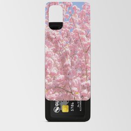 Japanese cherry - vintage look - spring - floral art Android Card Case