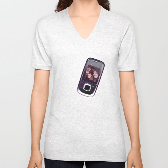 Help! get me out of here..........V3 Unisex V-Neck