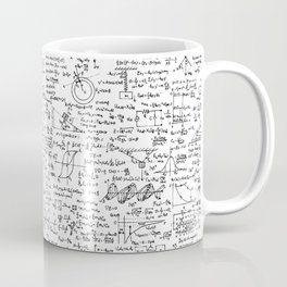 Physics Equations on Whiteboard Kaffeebecher | Geometry, Science, Sciencedrawing, Professor, Euclid, Mathematics, Scientific, Sciencedesign, Physicsproblems, Nerd 