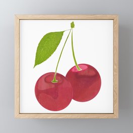 Cherries Framed Mini Art Print