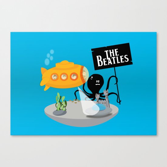 Yellow Submarine Canvas Print