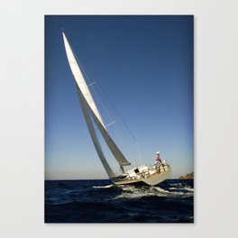 race boat Canvas Print