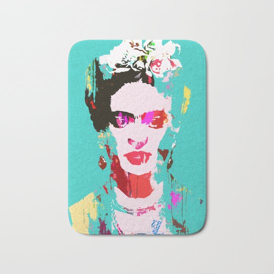 Frida Kahlo Bath Mat