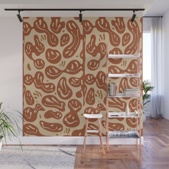 Caramel Syrup Melted Happiness Wall Mural