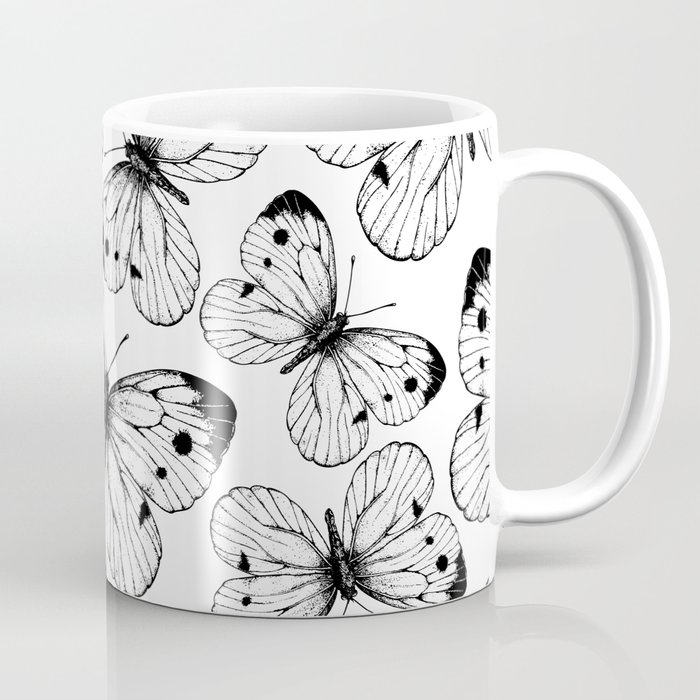 Cabbage butterfly pattern Coffee Mug