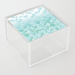 blue butterflies in the sky Acrylic Box