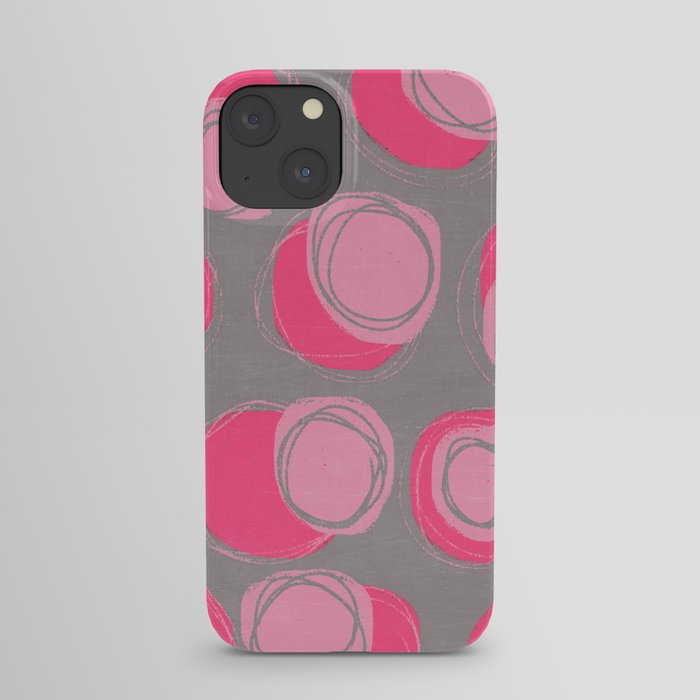 pink stones iPhone Case