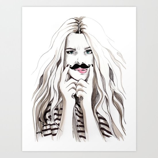 Say What? Art Print