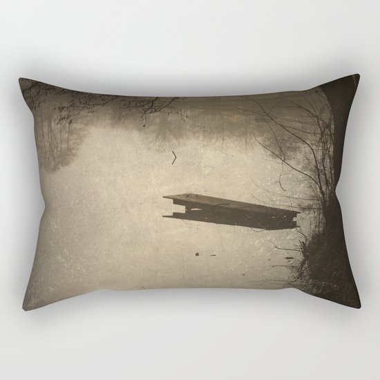 Mysterious Morning Rectangular Pillow