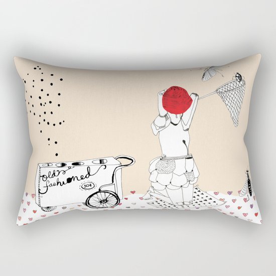 Catch more flies with honey... Rectangular Pillow