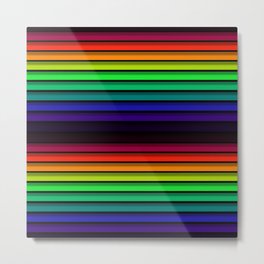 Spectrum Metal Print | Digital, Pattern, Painting, Vector 