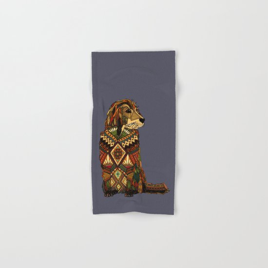 Golden Retriever dusk Hand & Bath Towel