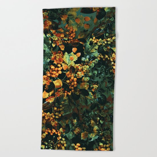 Autumn Nights Beach Towel