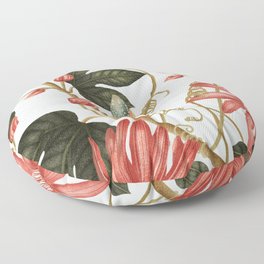Botanica illustration Floor Pillow