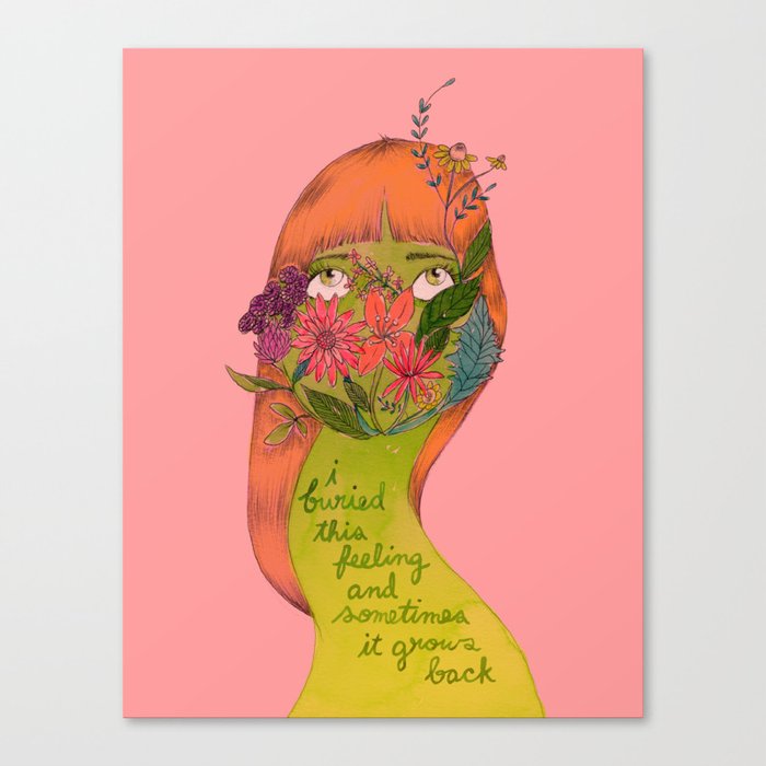 Floral Feelings Canvas Print