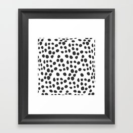 Polka dot Framed Art Print