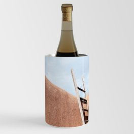 Georgia O'Keeffe's Kiva Ladder Wine Chiller