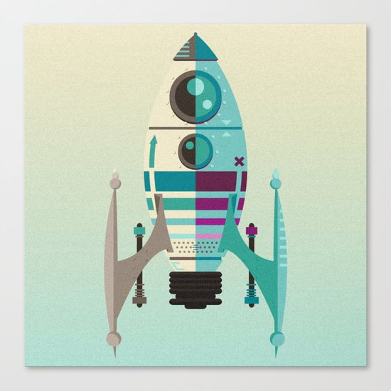 Rocket X Canvas Print